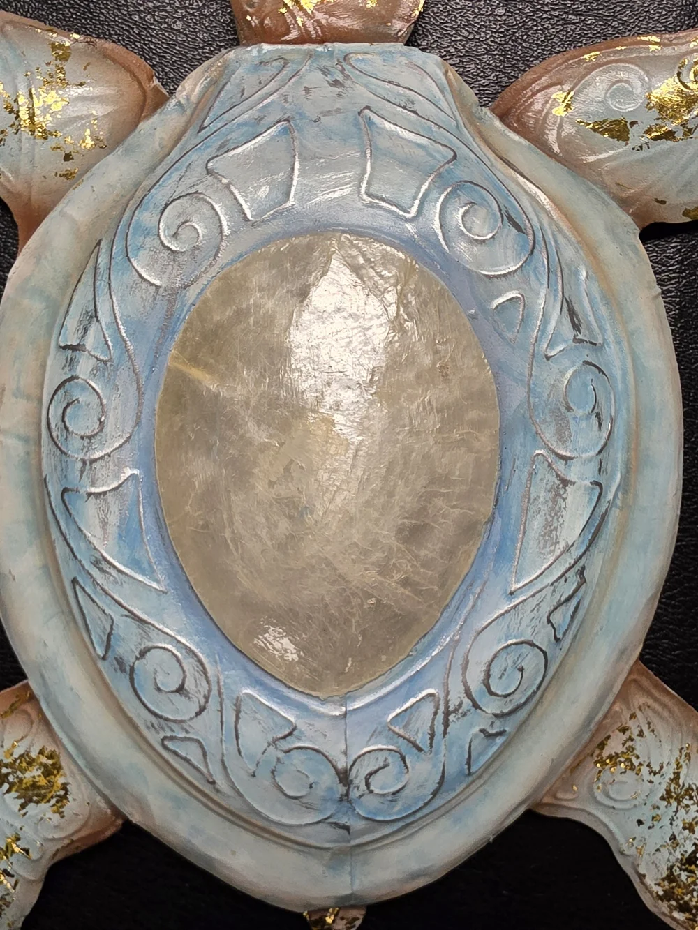 Hobby Lobby Capiz Sea Turtle Metal Wall Decor